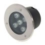 LED lauko taškinis šviestuvas, įmontuojamas, 5W, šilta balta šviesa