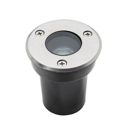 LED lauko taškinis šviestuvas, įmontuojamas, 1W, šilta balta šviesa