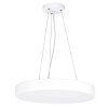 LED lubų šviestuvų tvirtinimo detalės, baltos