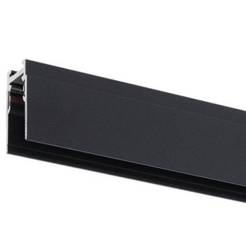 LED magnetinė sistema S15, plotis 1.9cm, kabanti/paviršinė, juoda, ilgis 1.5m