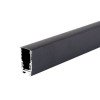 LED magnetinė sistema S15, plotis 1.9cm, kabanti/paviršinė, juoda, ilgis 2m