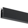 LED magnetinė sistema S15, plotis 1.9cm, kabanti/paviršinė, juoda, ilgis 2m