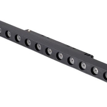 LED magnetinis linijinis prožektorius M15, 12W, 780Lm, 12 lempučių, neutrali balta šviesa