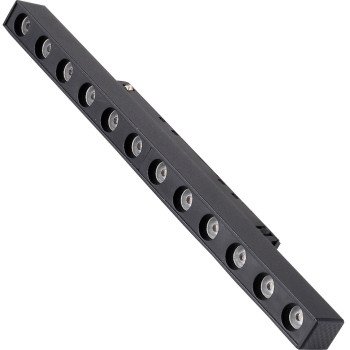 LED magnetinis linijinis prožektorius M15, 12W, 780Lm, 12 lempučių, šilta balta šviesa