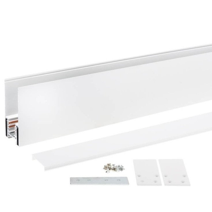 LED magnetinė sistema S35, plotis 3.5cm, kabanti/paviršinė, balta, ilgis 2m