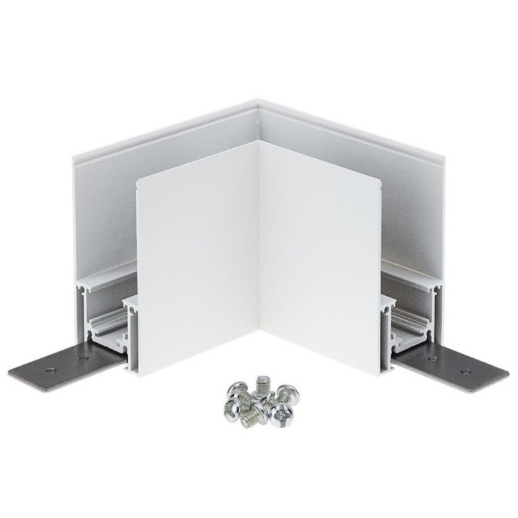 Kampinis sujungimas LED magnetinei sistemai S35 Kampinis sujungimas LED magnetinei sistemai S35
