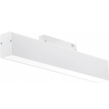 LED magnetinis linijinis šviestuvas M35, 12W, 960Lm, baltas, šilta balta šviesa