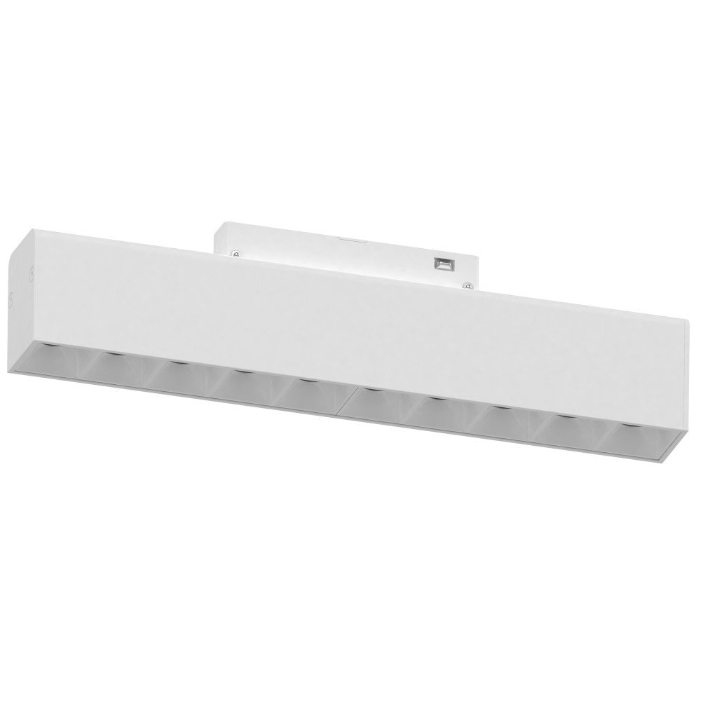 LED magnetinis linijinis prožektorius M35, 20W, 1600Lm, 10 lempučių, baltas, neutrali balta šviesa