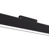 LED magnetinis linijinis šviestuvas M35, 12W, 960Lm, juodas, dimeriuojamas, šilta balta šviesa