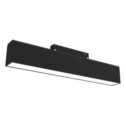 LED magnetinis linijinis šviestuvas M35, 12W, 960Lm, juodas, dimeriuojamas, šilta balta šviesa