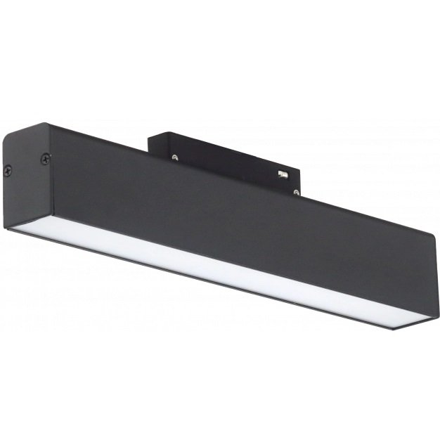 LED magnetinis linijinis šviestuvas M35, 12W, 960Lm, juodas, dimeriuojamas, šilta balta šviesa