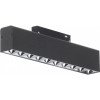 LED magnetinis linijinis prožektorius M35, 20W, 1600Lm, 10 lempučių, juodas, dimeriuojamas, šilta balta šviesa
