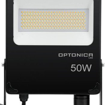 LED prožektorius, juodas, 50W, CCT 3000K-6000K