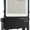 LED prožektorius, juodas, 200W, CCT 3000K-6000K