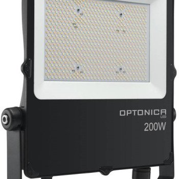 LED prožektorius, juodas, 200W, CCT 3000K-6000K
