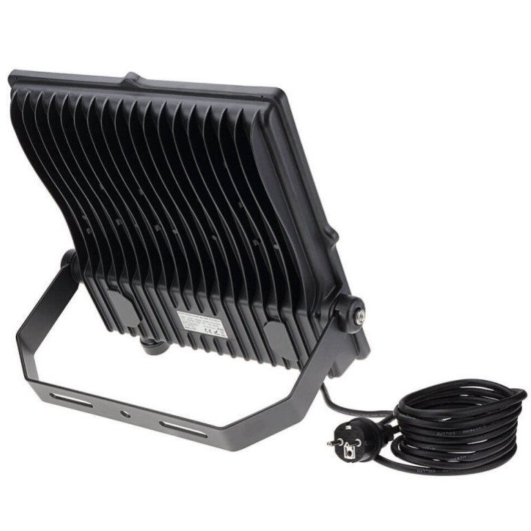 LED prožektorius, juodas, 200W, CCT 3000K-6000K