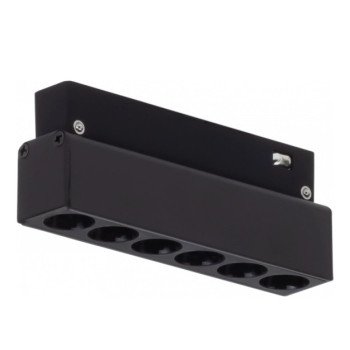 LED magnetinis linijinis prožektorius M20, 6W, 480Lm, 6 lemputės, šilta balta šviesa LED magnetinis linijinis prožektorius M20, 6W, 480Lm, 6 lemputės, šilta balta šviesa