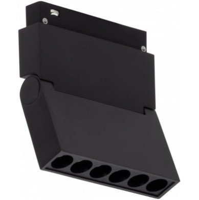 LED magnetinis linijinis prožektorius M20, 9W, lankstomas, 720Lm, 6 lemputės, neutrali balta šviesa