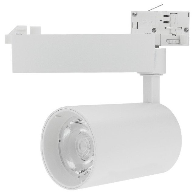LED bėginis šviestuvas, 3F, 35W, 3850Lm, baltas, šilta balta šviesa