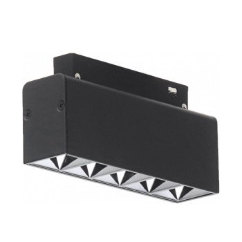 LED magnetinis linijinis prožektorius M35, 10W, 800Lm, 5 lemputės, juodas, šilta balta šviesa LED magnetinis linijinis prožektorius M35, 10W, 800Lm, 5 lemputės, juodas, šilta balta šviesa