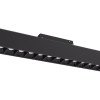 LED magnetinis linijinis prožektorius M35, 20W, 1600Lm, 10 lempučių, juodas, šilta balta šviesa