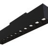 LED magnetinis linijinis prožektorius M35, 20W, 1600Lm, 10 lempučių, juodas, šilta balta šviesa