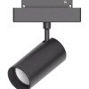 LED magnetinis prožektorius M35, 20W, 1600Lm, juodas, šilta balta šviesa