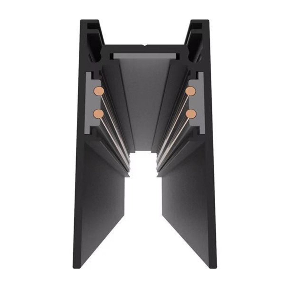 LED magnetinė sistema S20, plotis 2.5cm, kabanti/paviršinė, juoda, ilgis 1.5m
