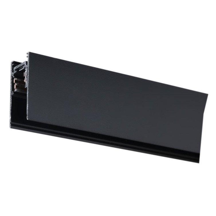 LED magnetinė sistema S20, plotis 2.5cm, kabanti/paviršinė, juoda, ilgis 2m