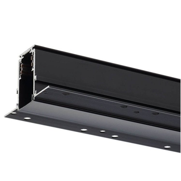 LED magnetinė sistema R20, plotis 2.5cm, įmontuojama, juoda, ilgis 2m LED magnetinė sistema R20, plotis 2.5cm, įmontuojama, juoda, ilgis 2m
