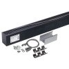 LED linijinis šviestuvas, 40W, juodas, sujungiamas, 5 metai garantija, neutrali balta šviesa