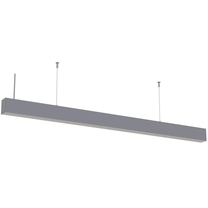 LED linijinis šviestuvas, 40W, sidabrinis, sujungiamas, 5 metai garantija, neutrali balta šviesa LED linijinis šviestuvas, 40W, sidabrinis, sujungiamas, 5 metai garantija, neutrali balta šviesa