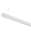 LED linijinis šviestuvas, 40W, baltas, sujungiamas, 5 metai garantija, neutrali balta šviesa LED linijinis šviestuvas, 40W, baltas, sujungiamas, 5 metai garantija, neutrali balta šviesa