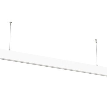 LED linijinis šviestuvas, 50W, baltas, nesujungiamas, neutrali balta šviesa