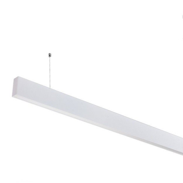 LED linijinis šviestuvas, 50W, baltas, nesujungiamas, neutrali balta šviesa