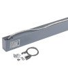 LED linijinis šviestuvas, 50W, sidabrinis, sujungiamas, neutrali balta šviesa