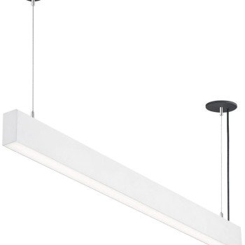LED linijinis šviestuvas, 50W, baltas, sujungiamas, neutrali balta šviesa