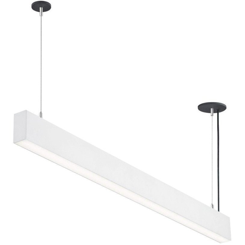 LED linijinis šviestuvas, 50W, baltas, sujungiamas, neutrali balta šviesa