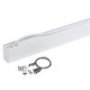 LED linijinis šviestuvas, 50W, baltas, sujungiamas, neutrali balta šviesa
