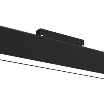 LED magnetinis linijinis šviestuvas M35, 12W, 960Lm, juodas, neutrali balta šviesa