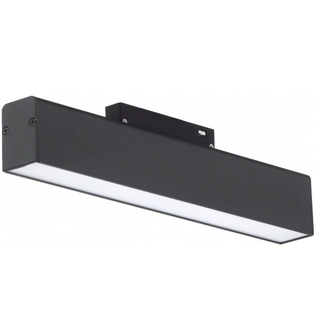 LED magnetinis linijinis šviestuvas M35, 12W, 960Lm, juodas, neutrali balta šviesa