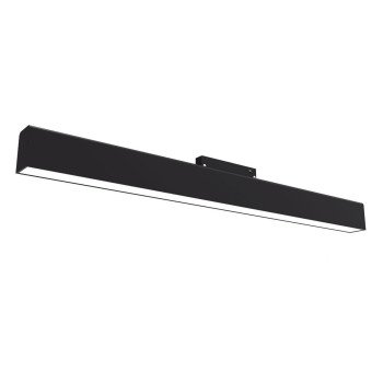 LED magnetinis linijinis šviestuvas M35, 20W, 1600Lm, juodas, neutrali balta šviesa