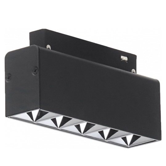 LED magnetinis linijinis prožektorius M35, 10W, 800Lm, 5 lemputės, juodas, neutrali balta šviesa LED magnetinis linijinis prožektorius M35, 10W, 800Lm, 5 lemputės, juodas, neutrali balta šviesa