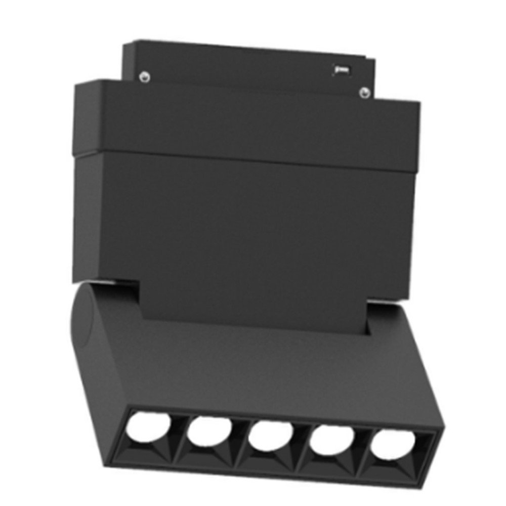 LED magnetinis linijinis prožektorius M35, 10W, 800Lm, lankstomas, 5 lemputės, juodas, neutrali balta šviesa LED magnetinis linijinis prožektorius M35, 10W, 800Lm, lankstomas, 5 lemputės, juodas, neutrali balta šviesa