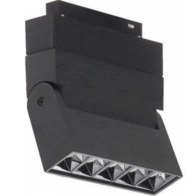LED magnetinis linijinis prožektorius M35, 10W, 800Lm, lankstomas, 5 lemputės, juodas, neutrali balta šviesa LED magnetinis linijinis prožektorius M35, 10W, 800Lm, lankstomas, 5 lemputės, juodas, neutrali balta šviesa