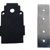 Galinis dangtelis LED magnetinei sistemai R35, juodas