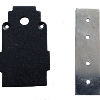 Galinis dangtelis LED magnetinei sistemai R35, juodas