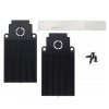 Galinis dangtelis LED magnetinei sistemai R35, juodas