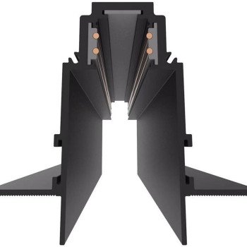 LED magnetinė sistema R35, plotis 3.5cm, įmontuojama, juoda, ilgis 1m, 8vnt./dėž.