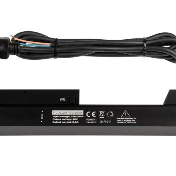 LED magnetinių prožektorių M20 maitinimo šaltinis, 48V, 100W